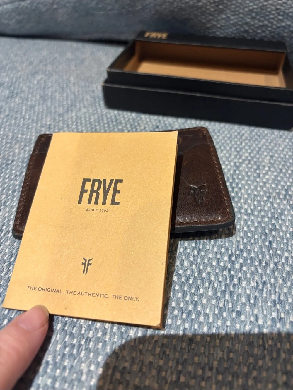 NEW Frye Money Clip/cardholder